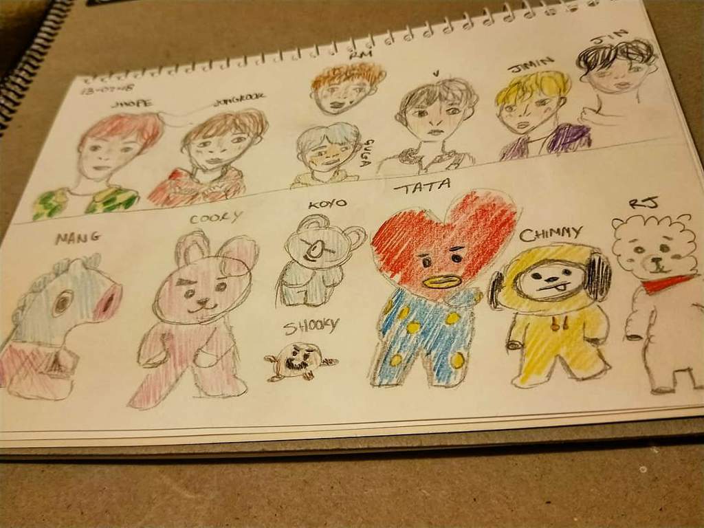 Bt And Bts Sketch Army S Amino