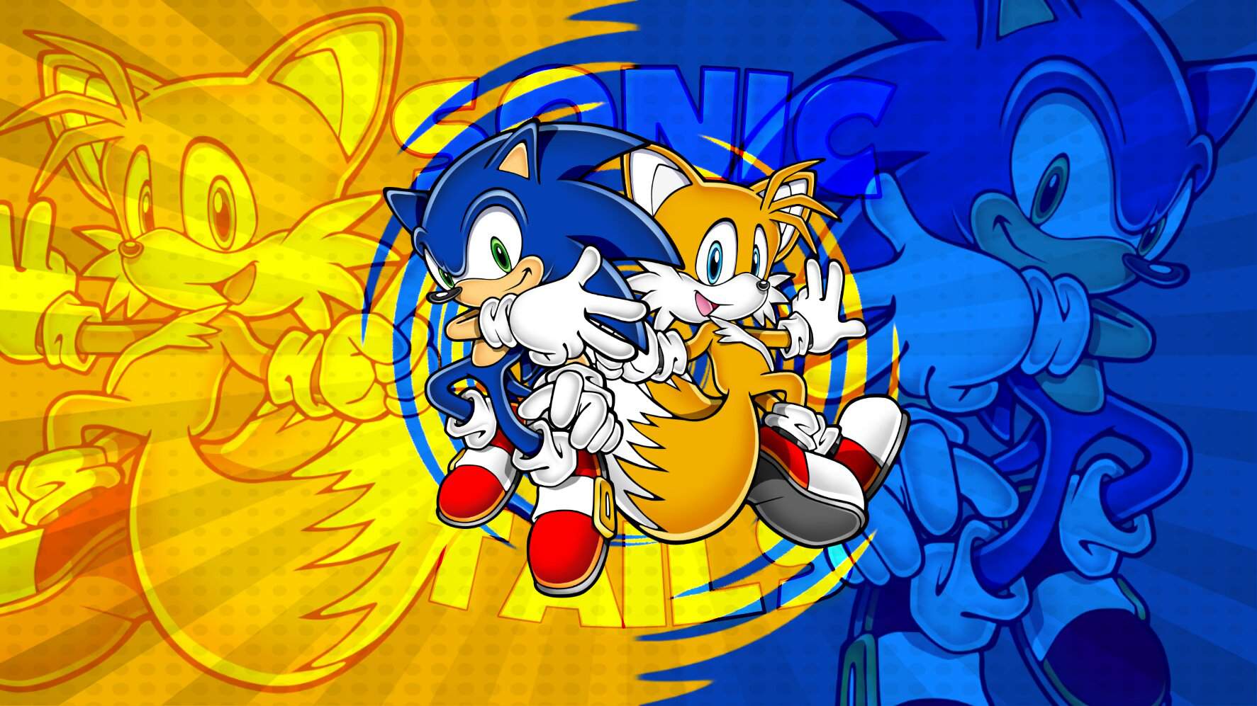 Wallpaper Sonic and Tails Sonic the Hedgehog Español Amino.