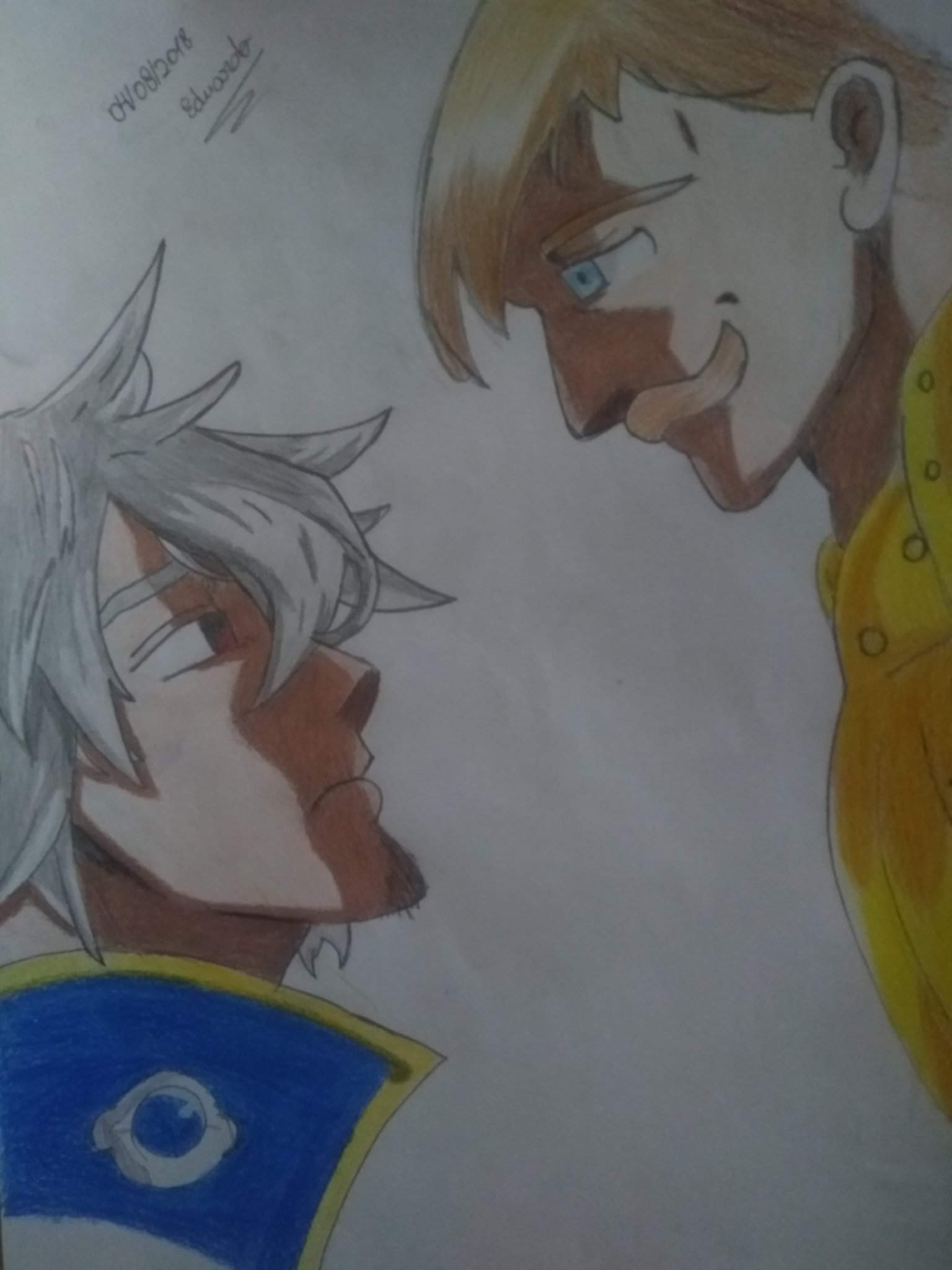 Fan Art Estarossa Vs Escanor Awari Amino