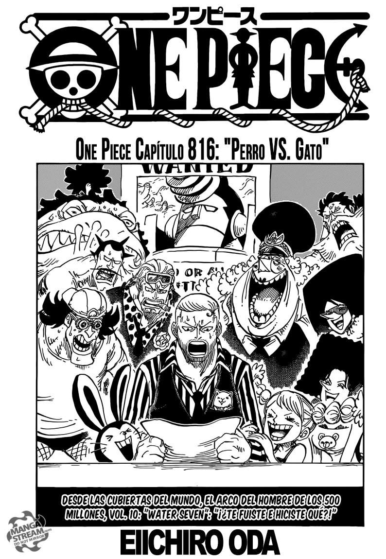 Capitulo 816 Wiki One Piece Amino