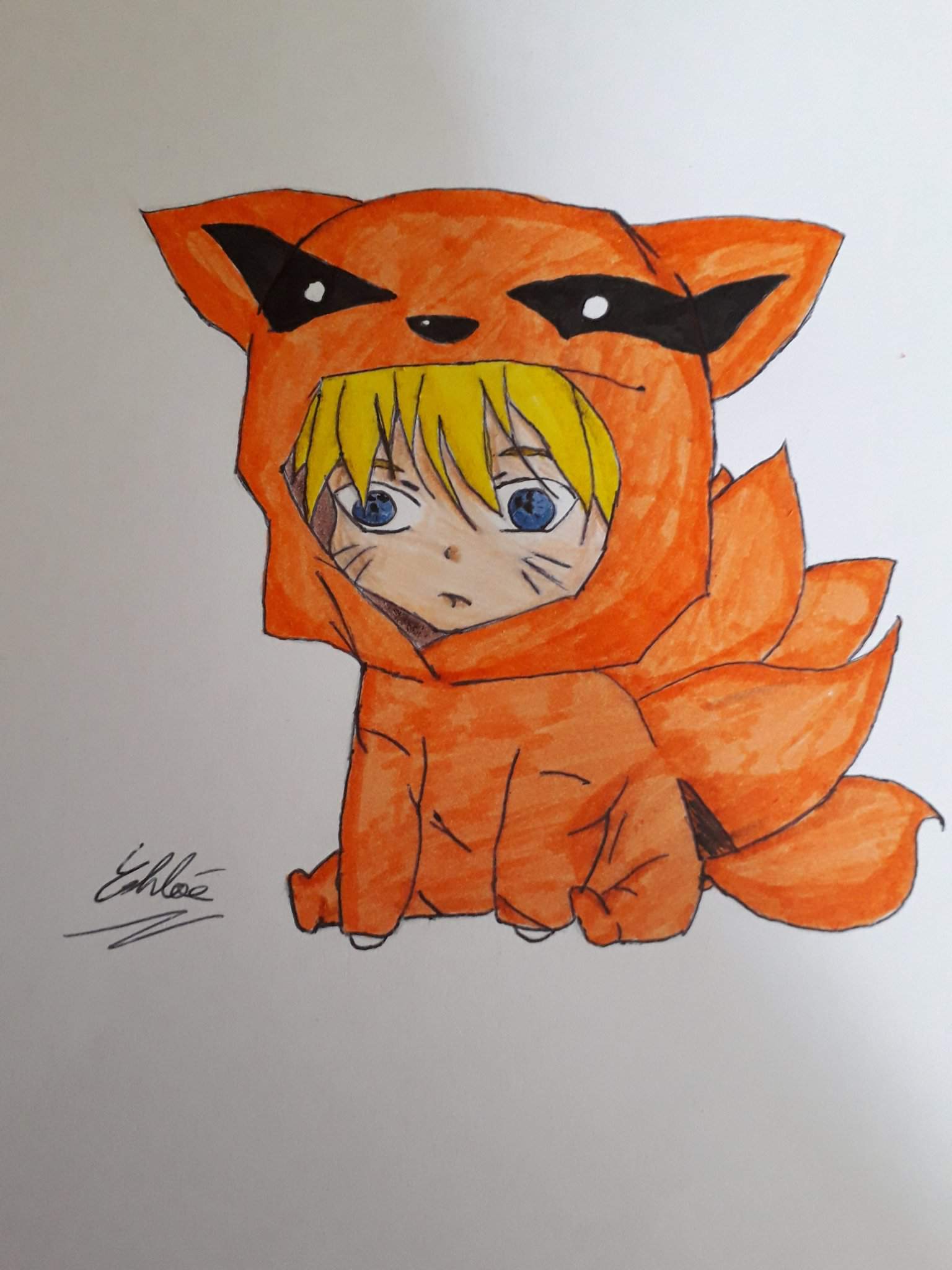 Dessin Facile Naruto Kawaii