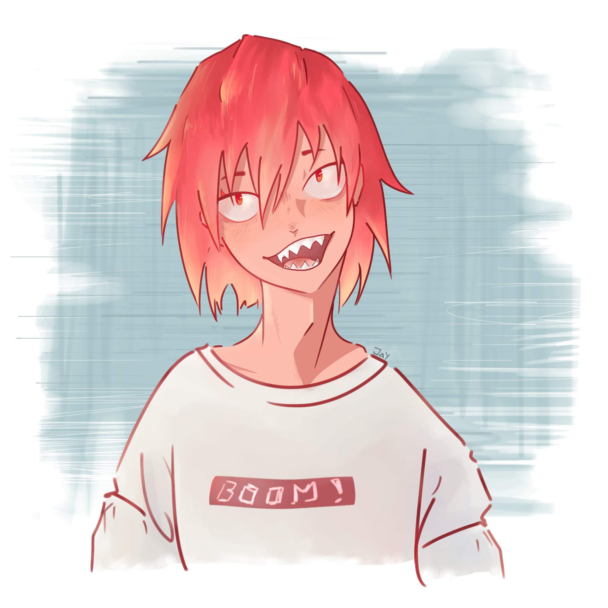 eijiro kirishima smile