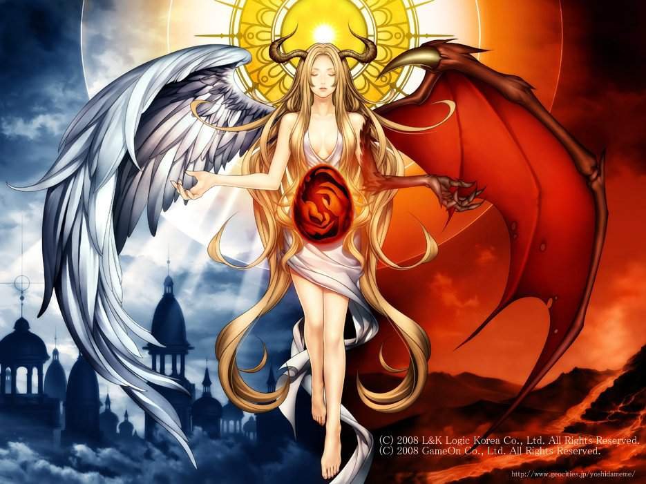 Anime about angels and demons