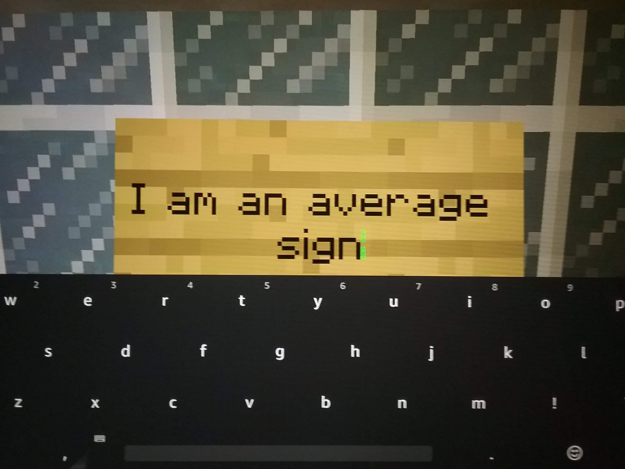 How To Change The Font On A Sign Minecraft Pe Minecraft Amino