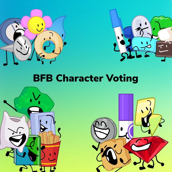 The Cast Of BFB Character Voting | BFDI💖 Amino