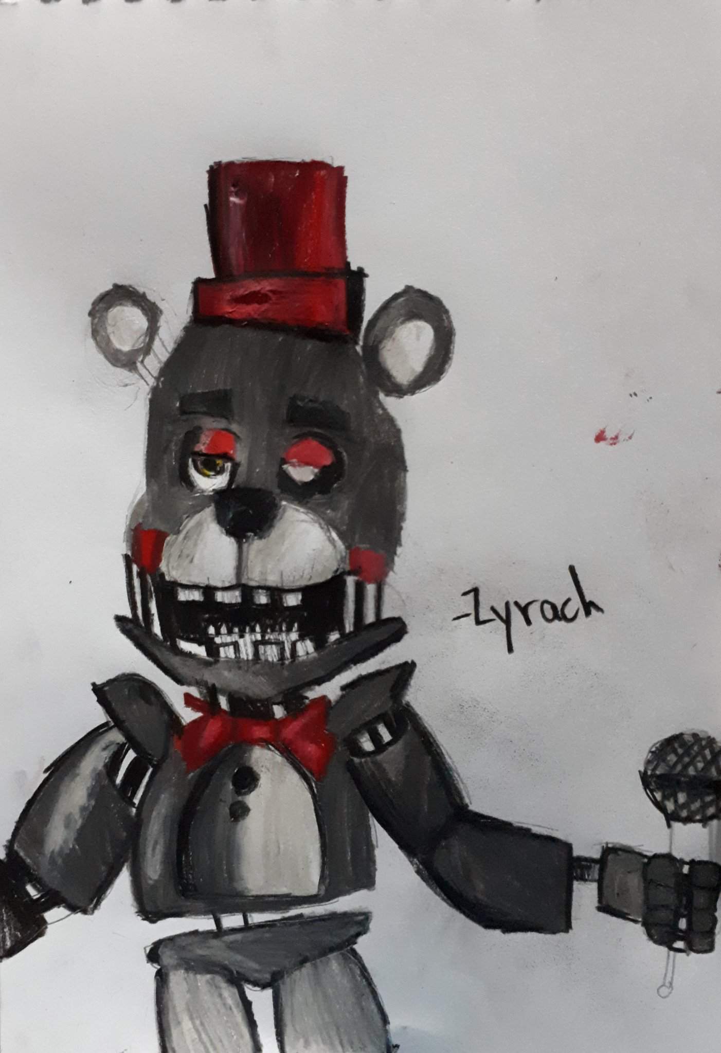 Lefty Drawing Five Nights At Freddy S Amino