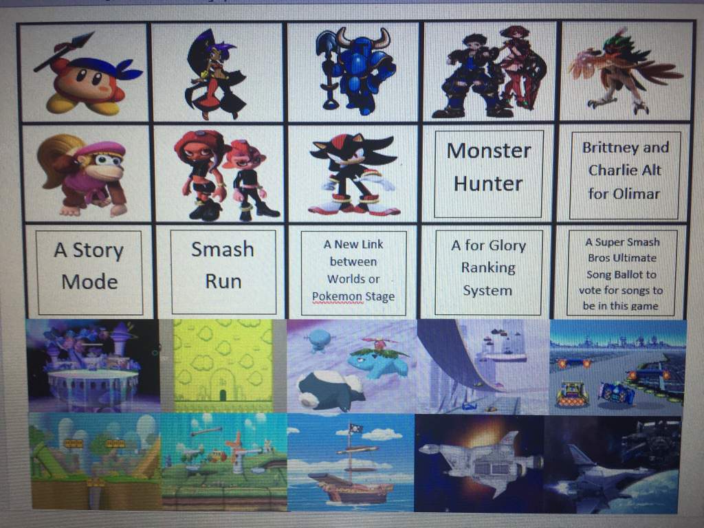 super smash bros ultimate game card