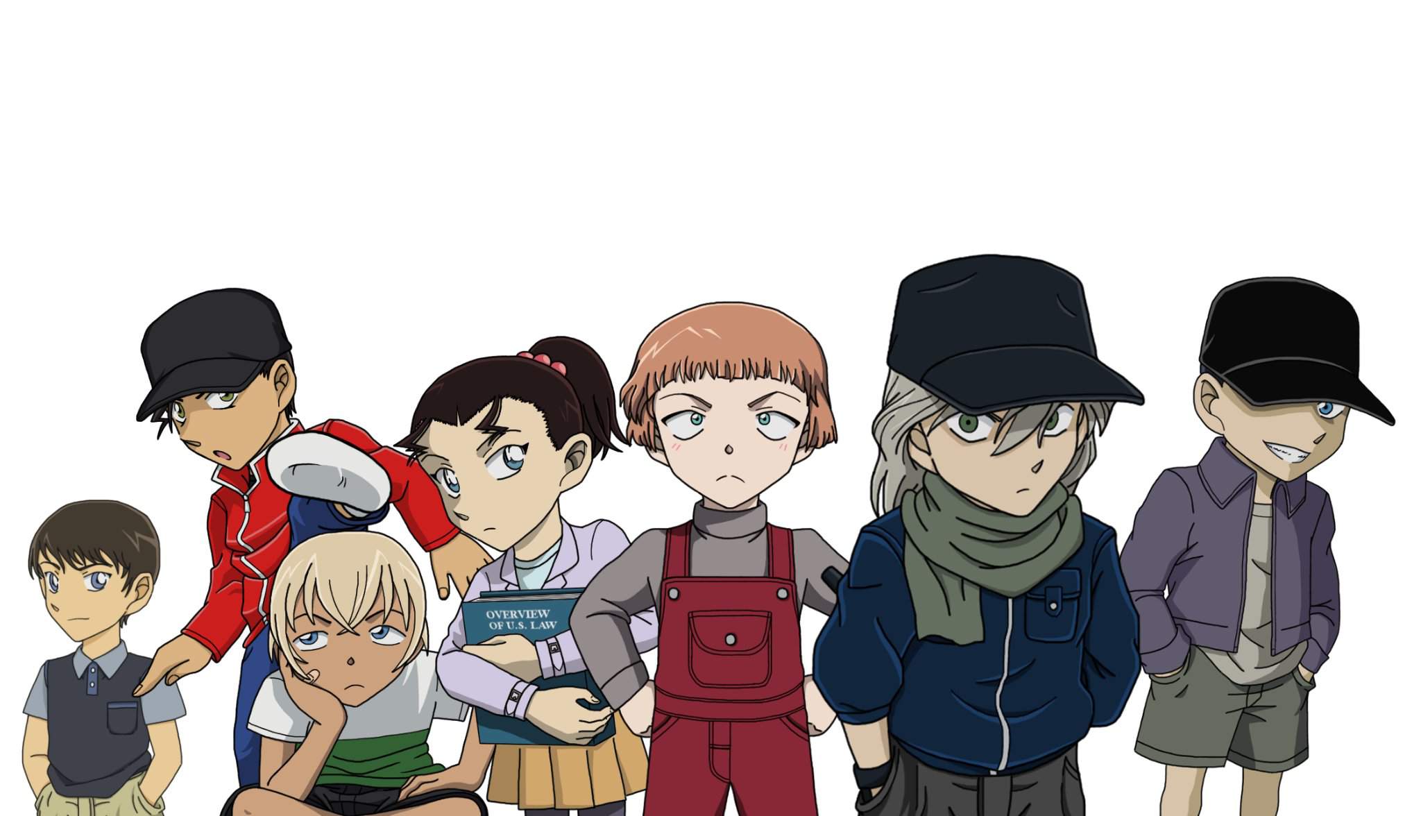 Black Organization (Kids & Teens) (Fan Art) Detective Conan (名 探 偵 コ ナ ...