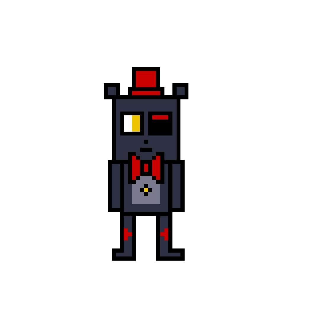 Pixel Art Lefty Five Nights At Freddys Ptbr Amino 0678