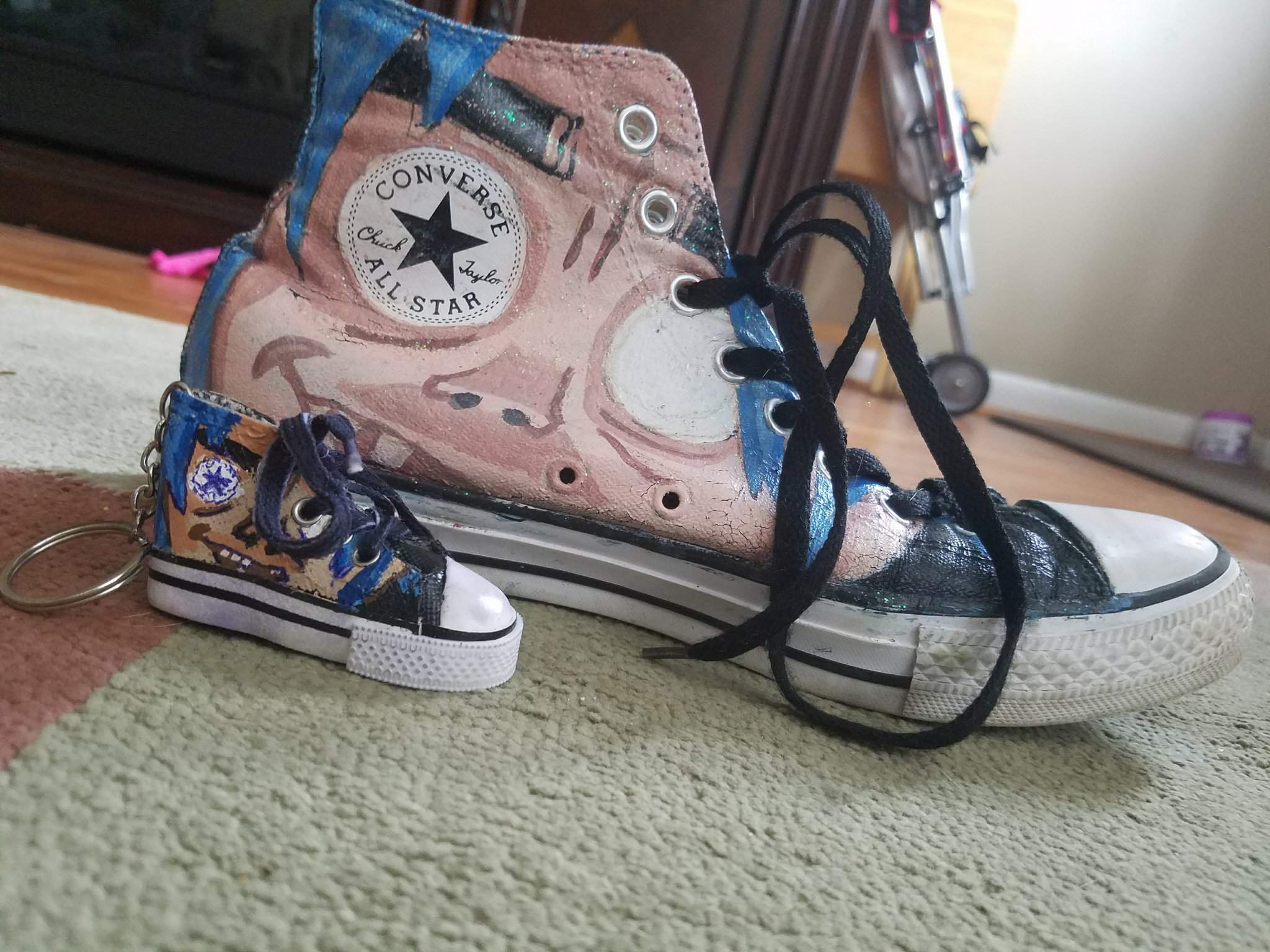 gorillaz converse shoes