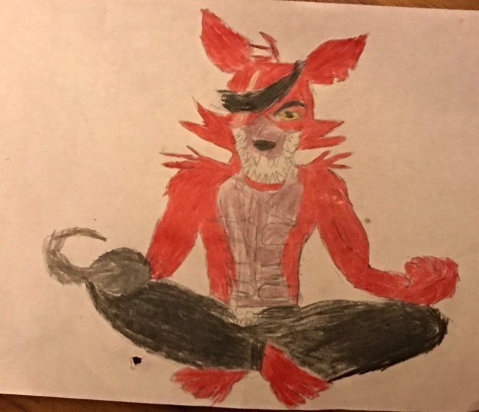 Ucn Anime Foxy Drawing Five Nights At Freddy S Amino