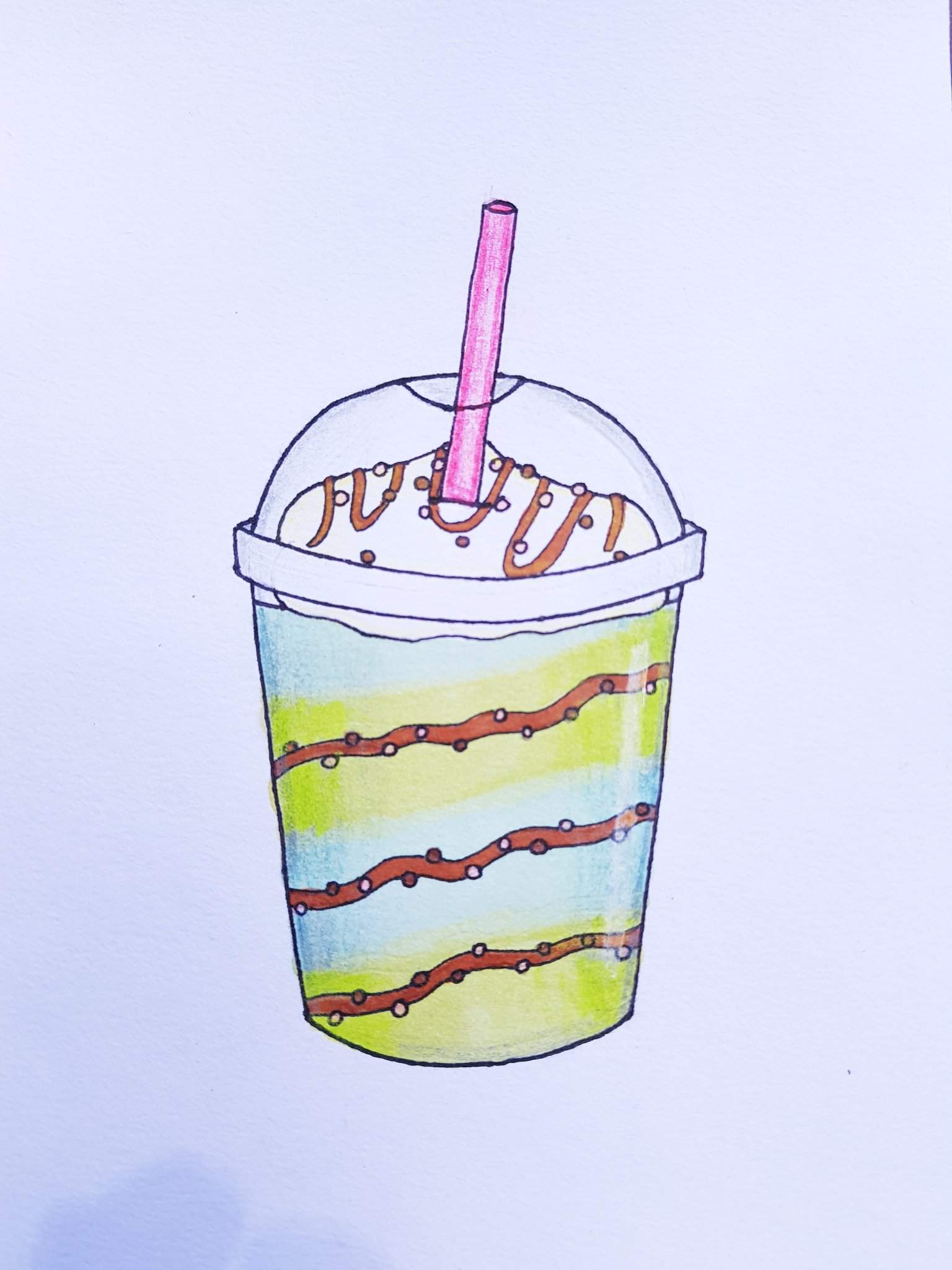 milkshake sketch