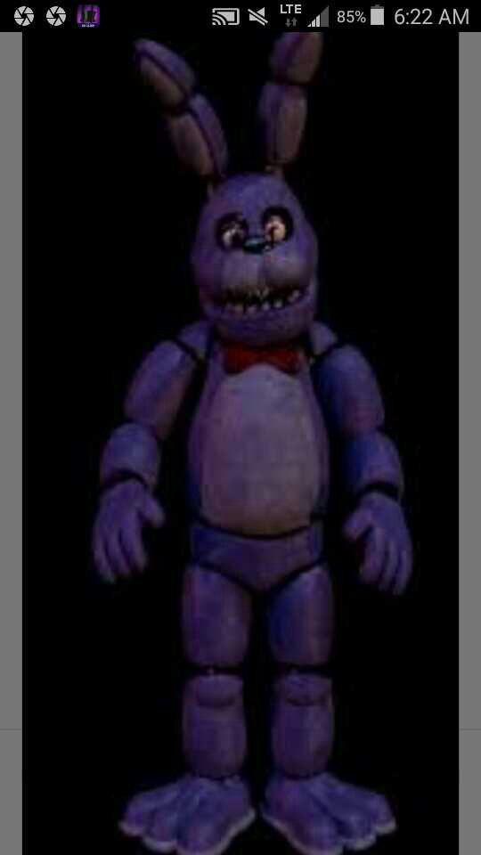 Bonnie The Bunny From The Hit Video Game Series Five Nights At Freddy