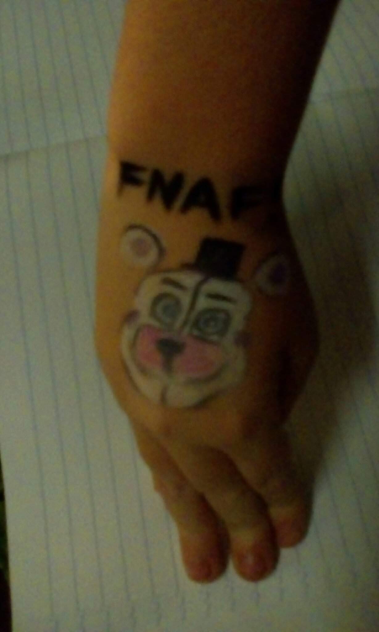 New Tatto! | Five Nights At Freddy's Amino