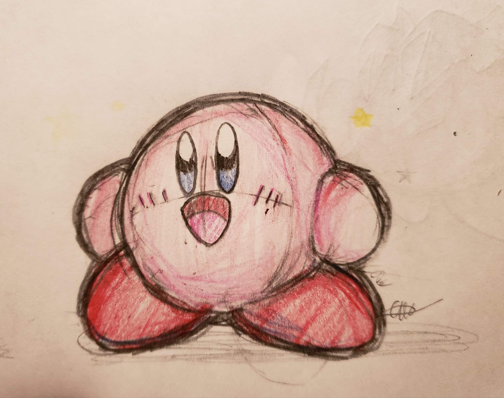 classic kirby plush