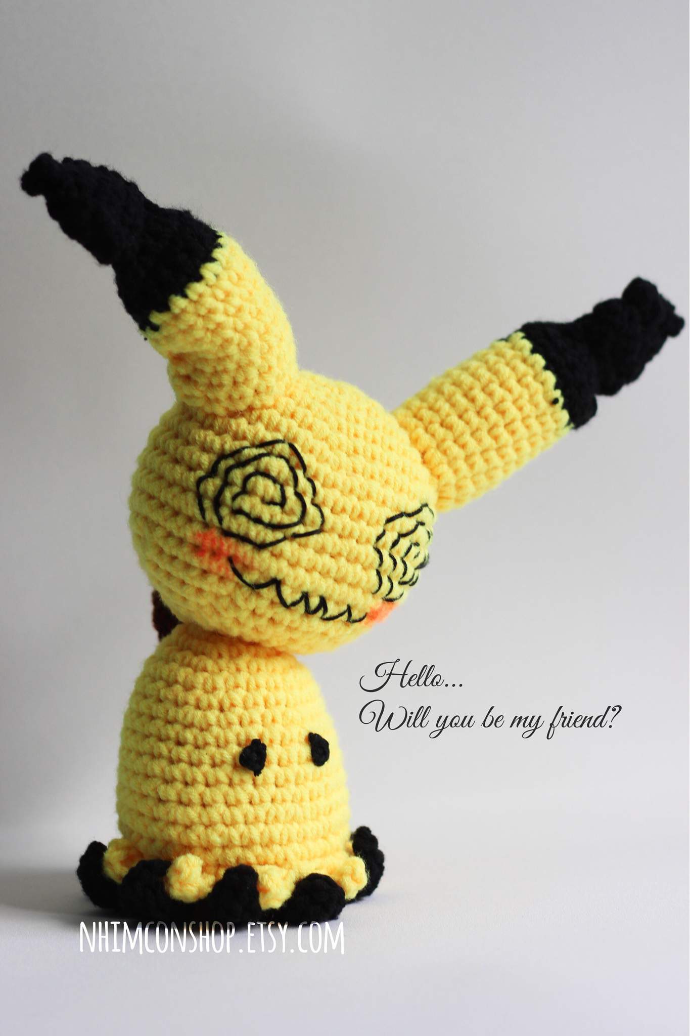 crochet pokemon plush