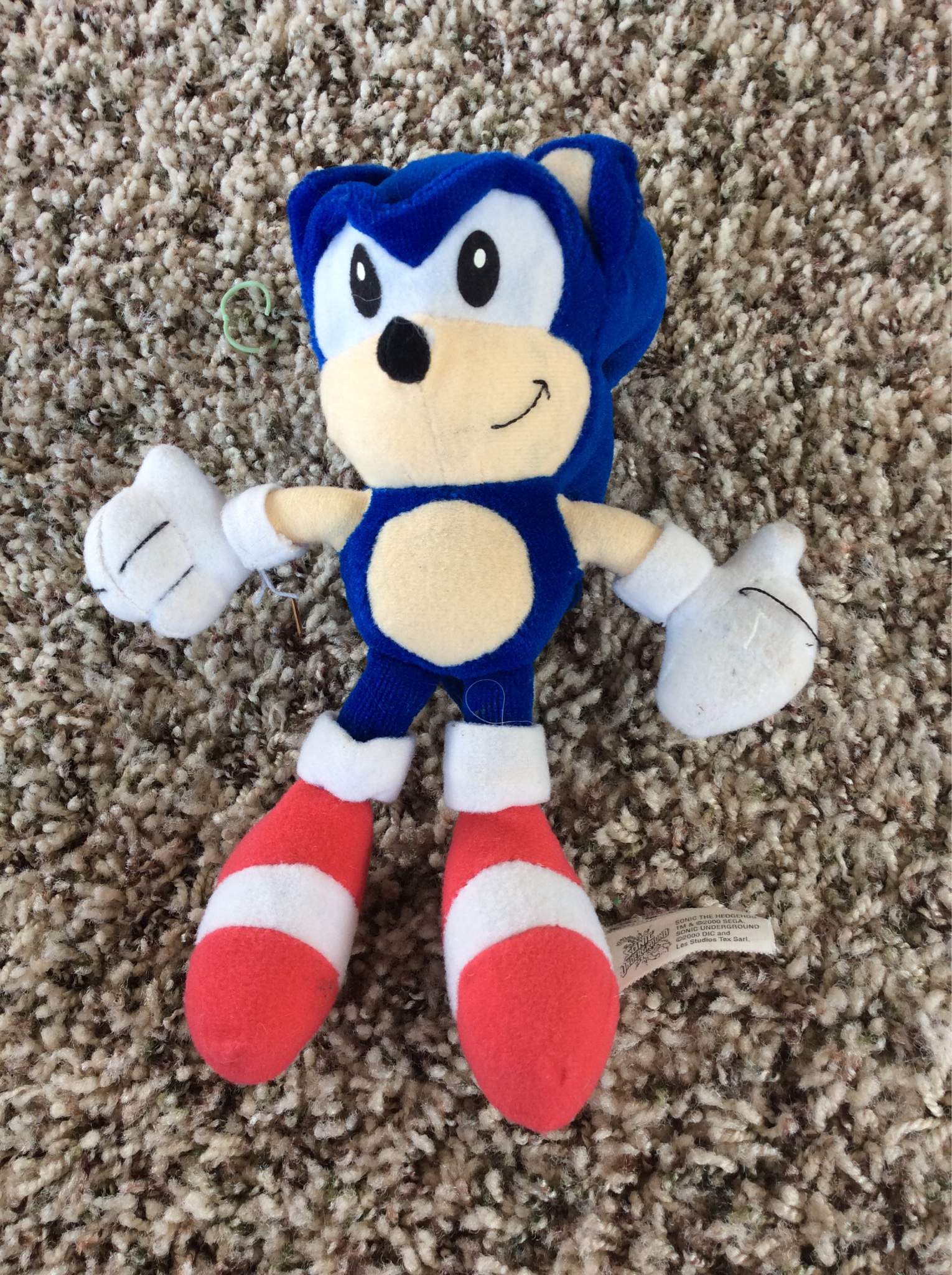 sonic underground plush