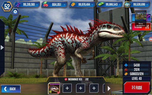 game indominus rex