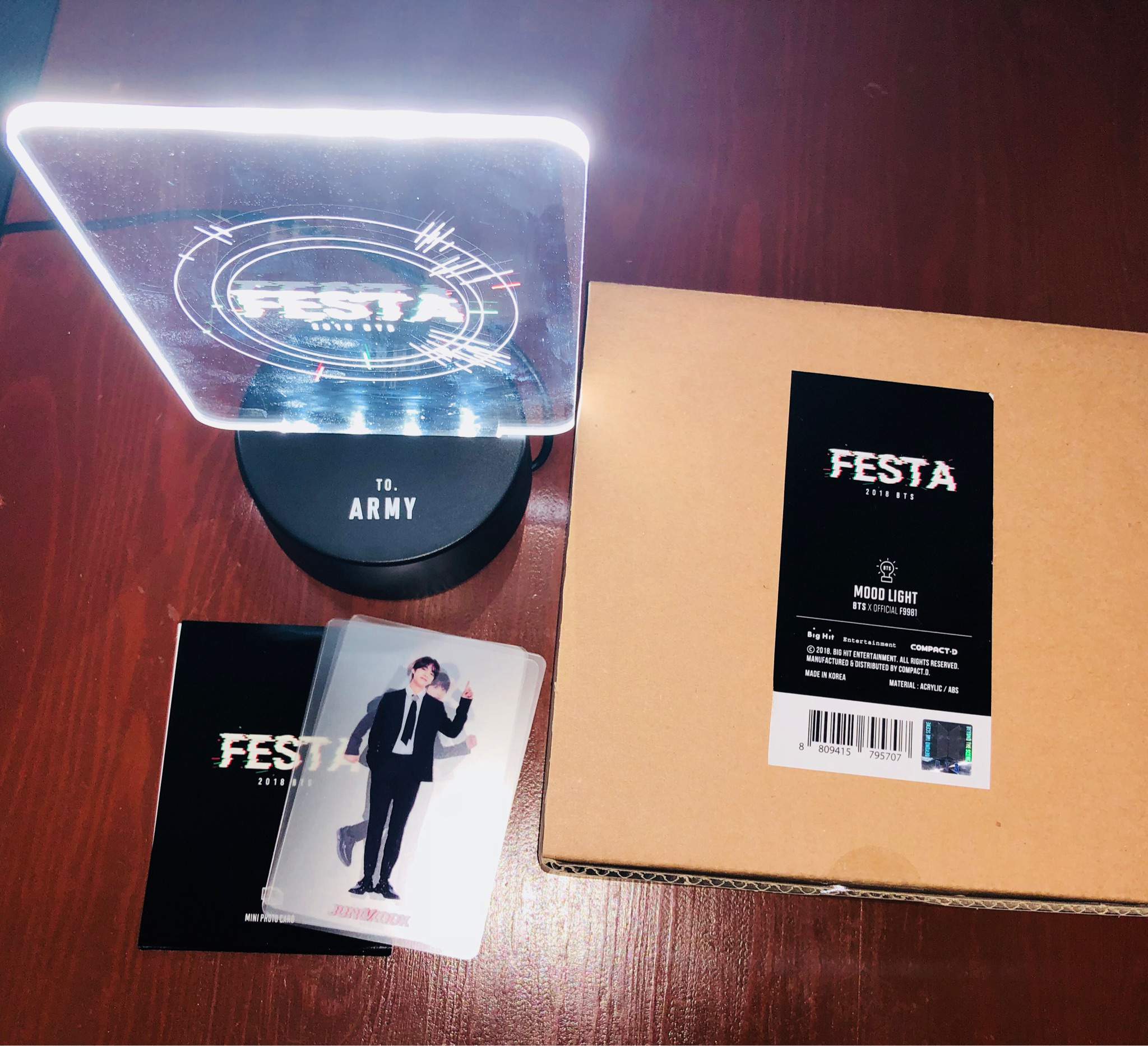 Unboxing 18 Bts Festa Mood Light Love Yourself Tear Photocards Full Set K Pop Amino