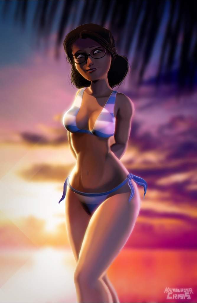 Sfm Miss Pauling Pin Up With Speedart Team Fortress Amino