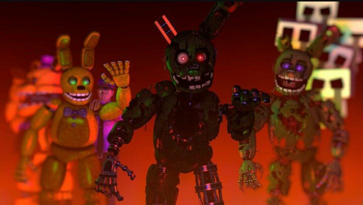 Las Versiones De Springtrap Fnaf Amino Espa Ol Amino