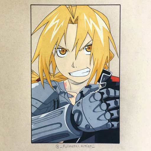 Edward Elric༻ | Fullmetal Alchemist Drawing | | Anime Amino