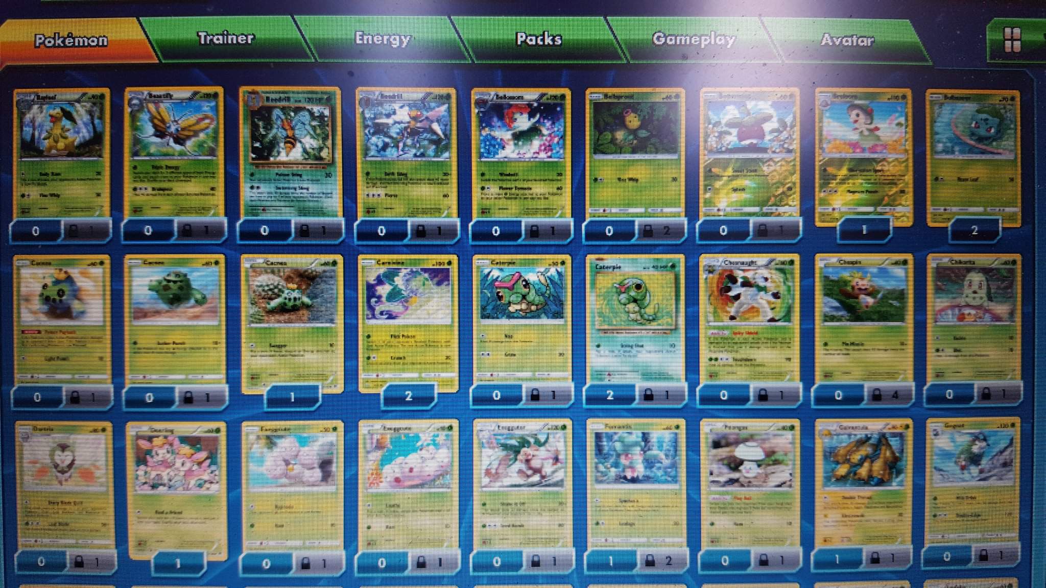Grass Cards i can use for a grass type deck Pokémon Trading Card Game