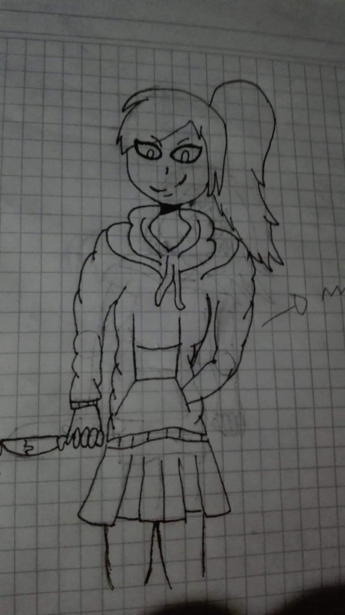 Dibujo De Nina The Killer CREEPYPASTAS AMINO Amino