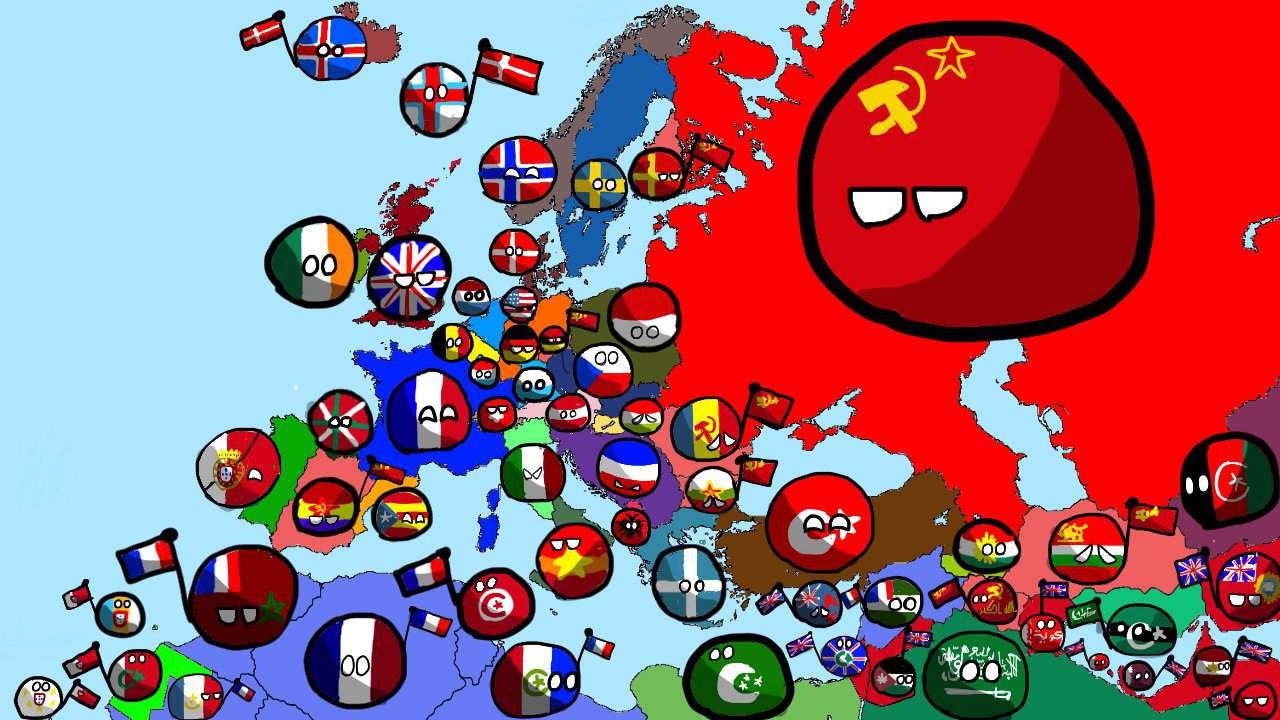 Alternate Ww2 Allied Victory In Countryballs 