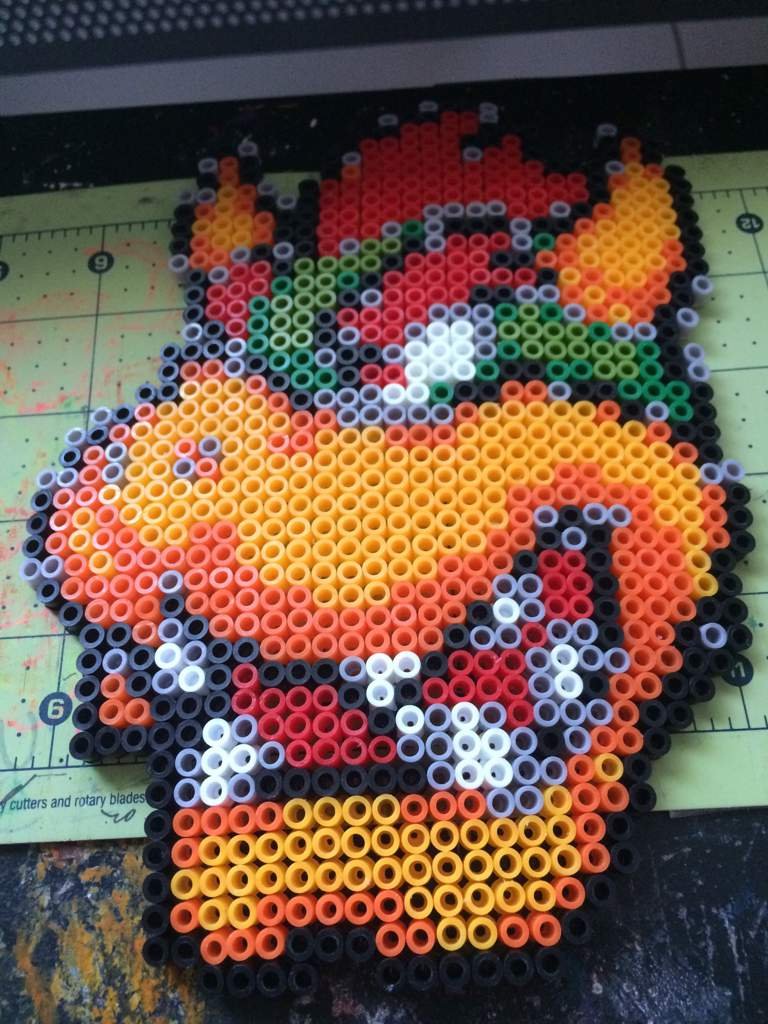 Bowser Perler Beads - 0xdmpg5