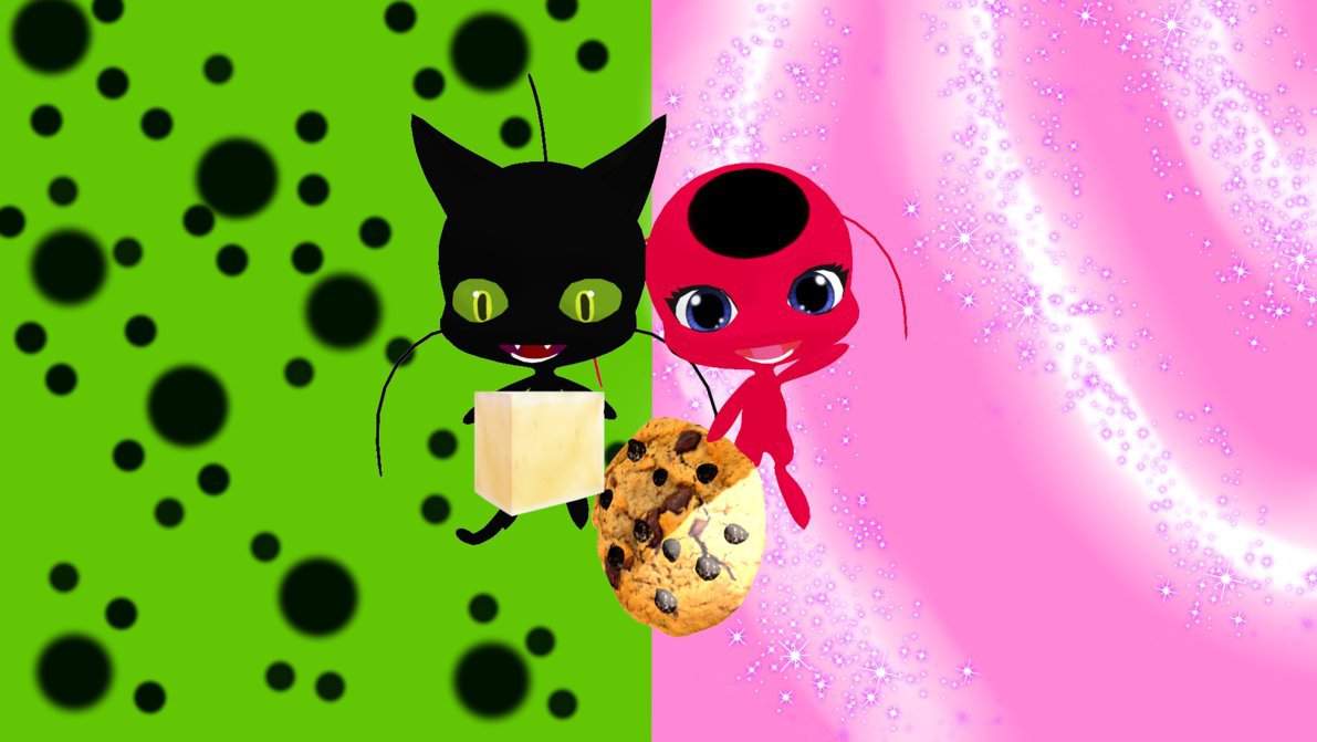 Tikki and Plagg Model by me, pose by me, pic by me Miraculous Amino.