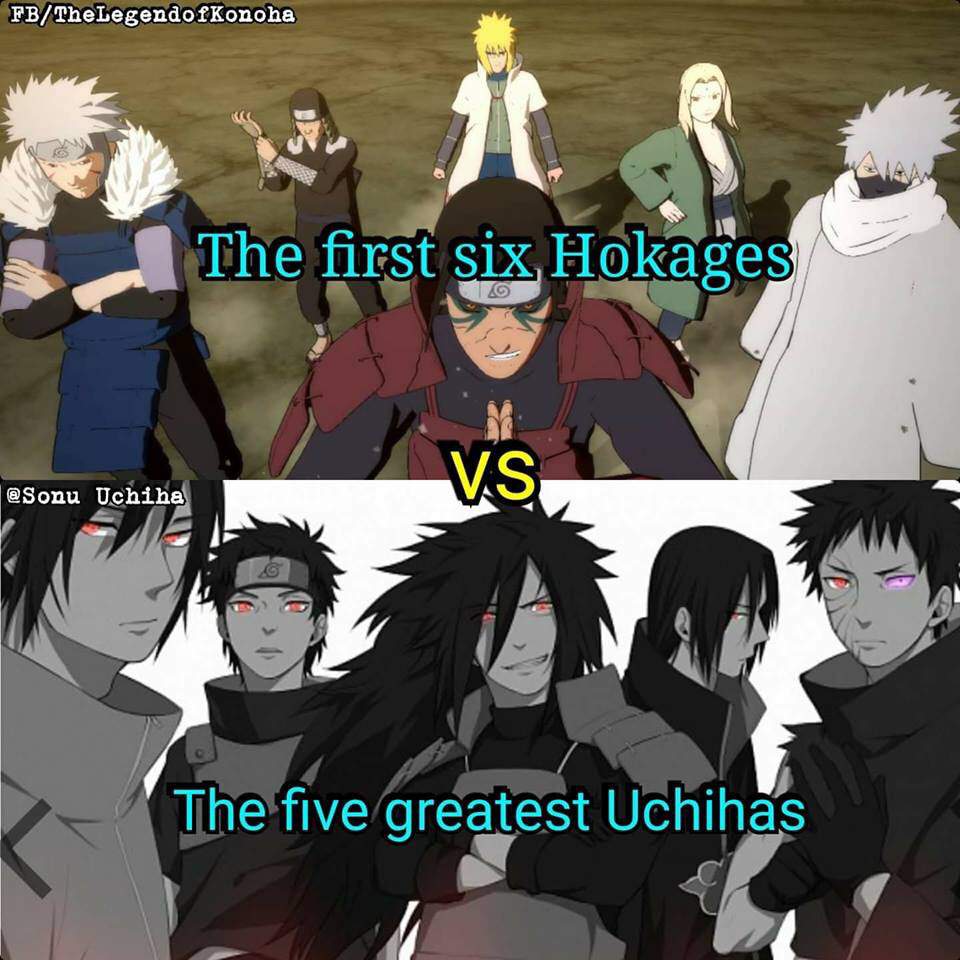 uchiha madara vs hokage 4