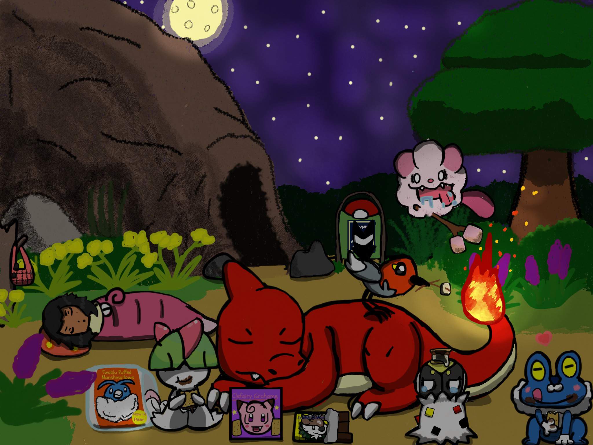 pokemon pocket campfire