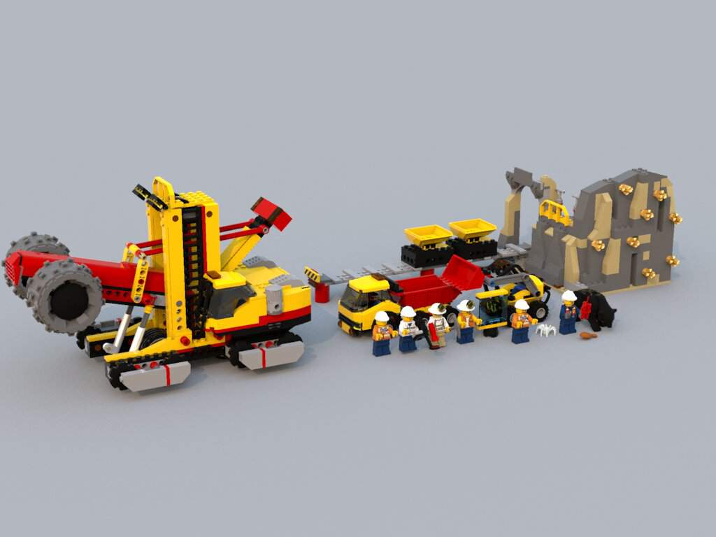 lego mining experts site 60188