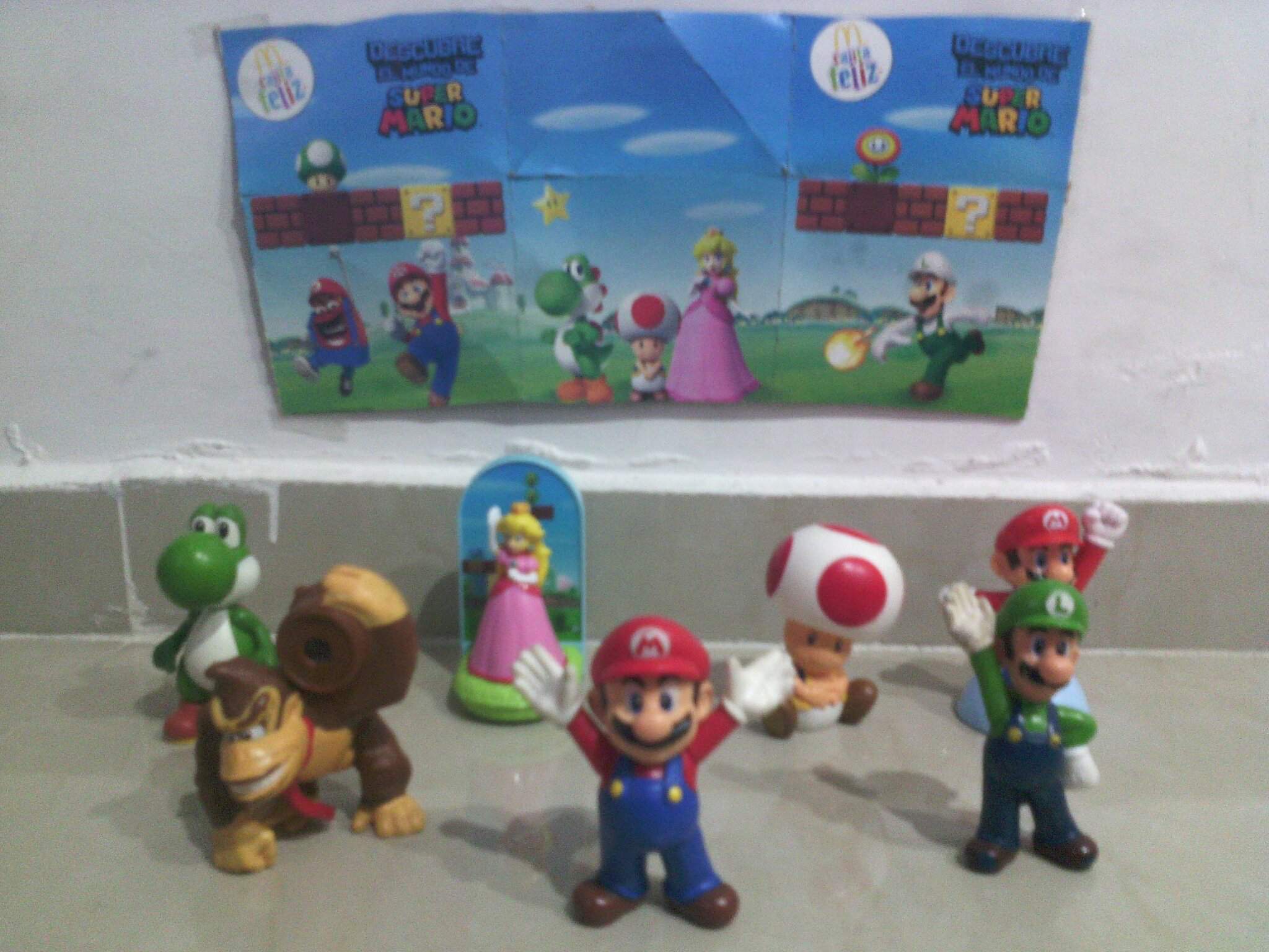 coleccion mario bros mcdonalds