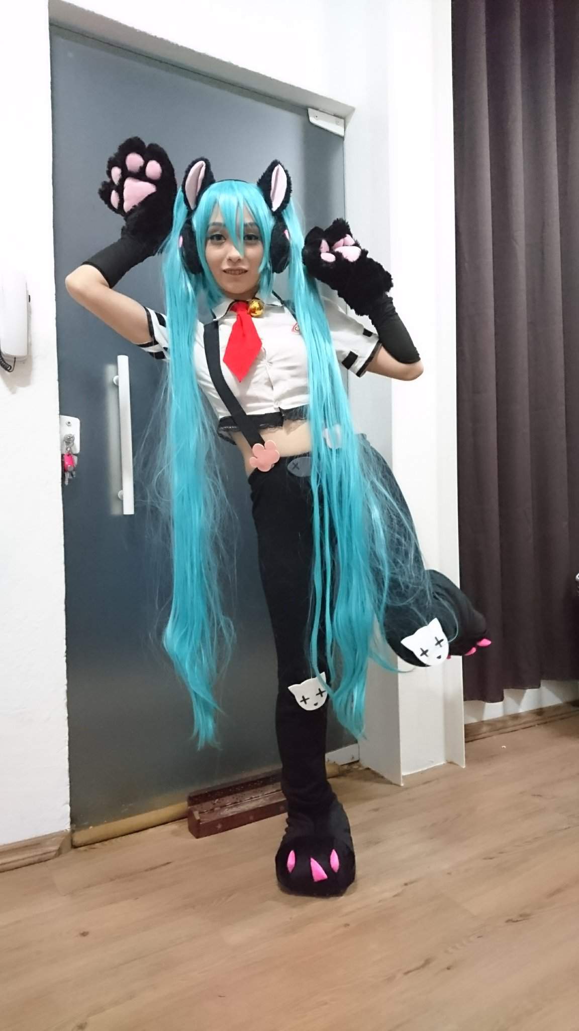 My Cosplay Hatsune Miku Nyanko Mew Mew Cosplay Amino 