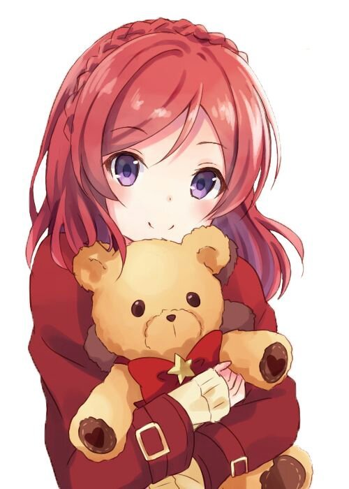 Cute anime teddy bear