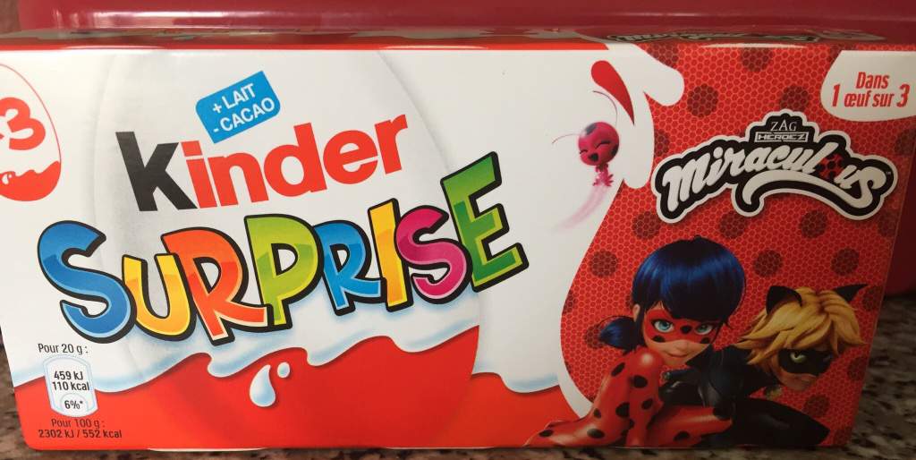 miraculous ladybug kinder eggs