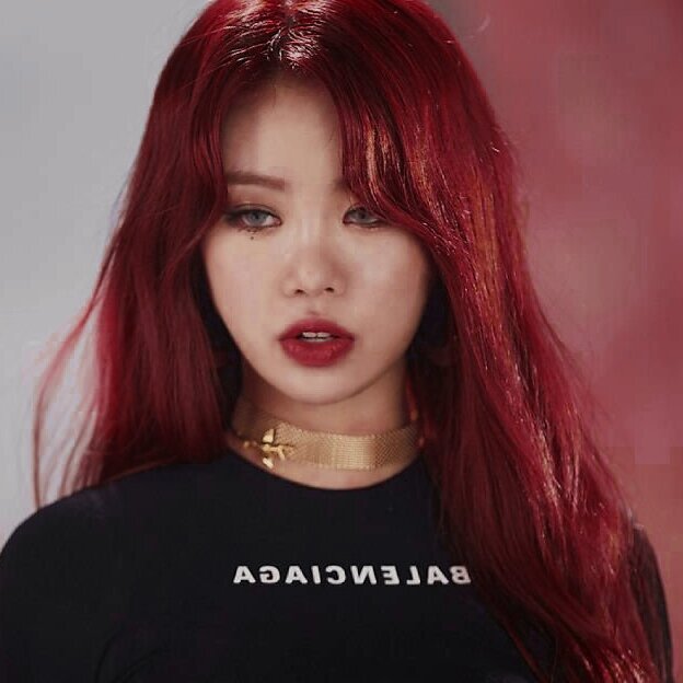 Soojin Aka The Hot Redhead K Pop Amino
