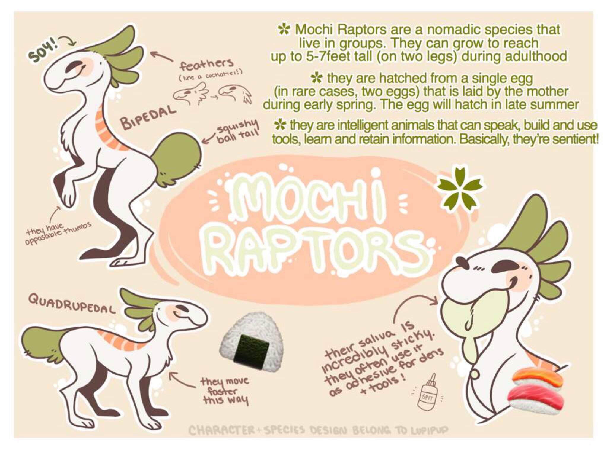 HUGE MOCHI RAPTORS UPDATE | Furry Amino