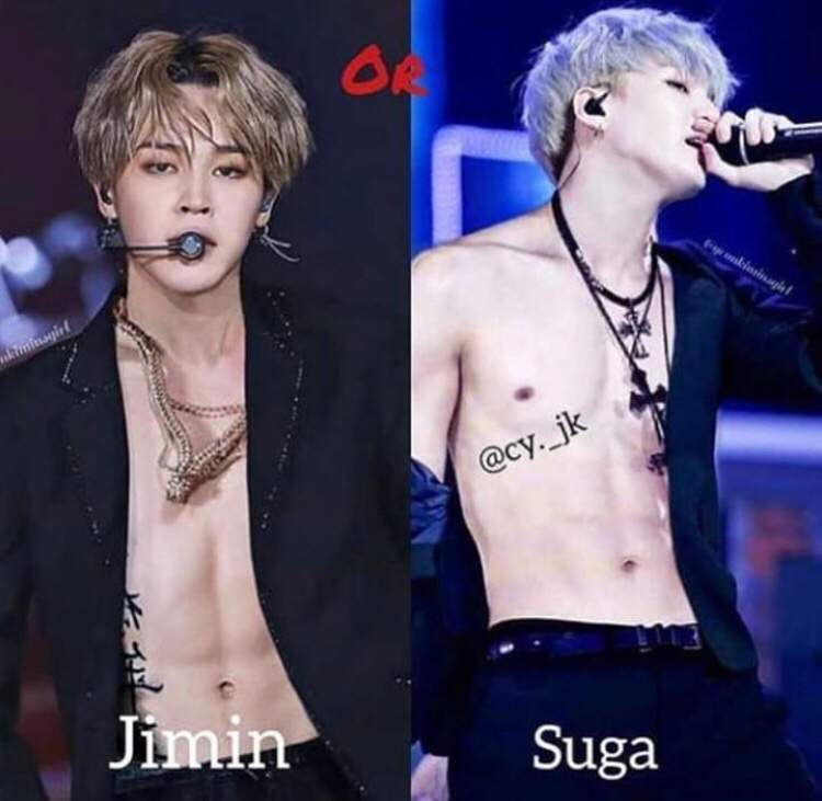 Jimin Abs Or Suga Abs 🔥🔥 Armys Amino 