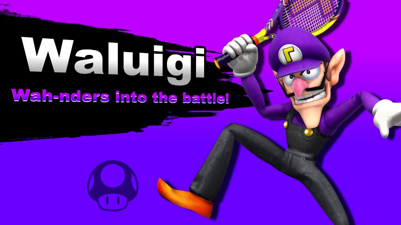 waluigi amiibo smash ultimate