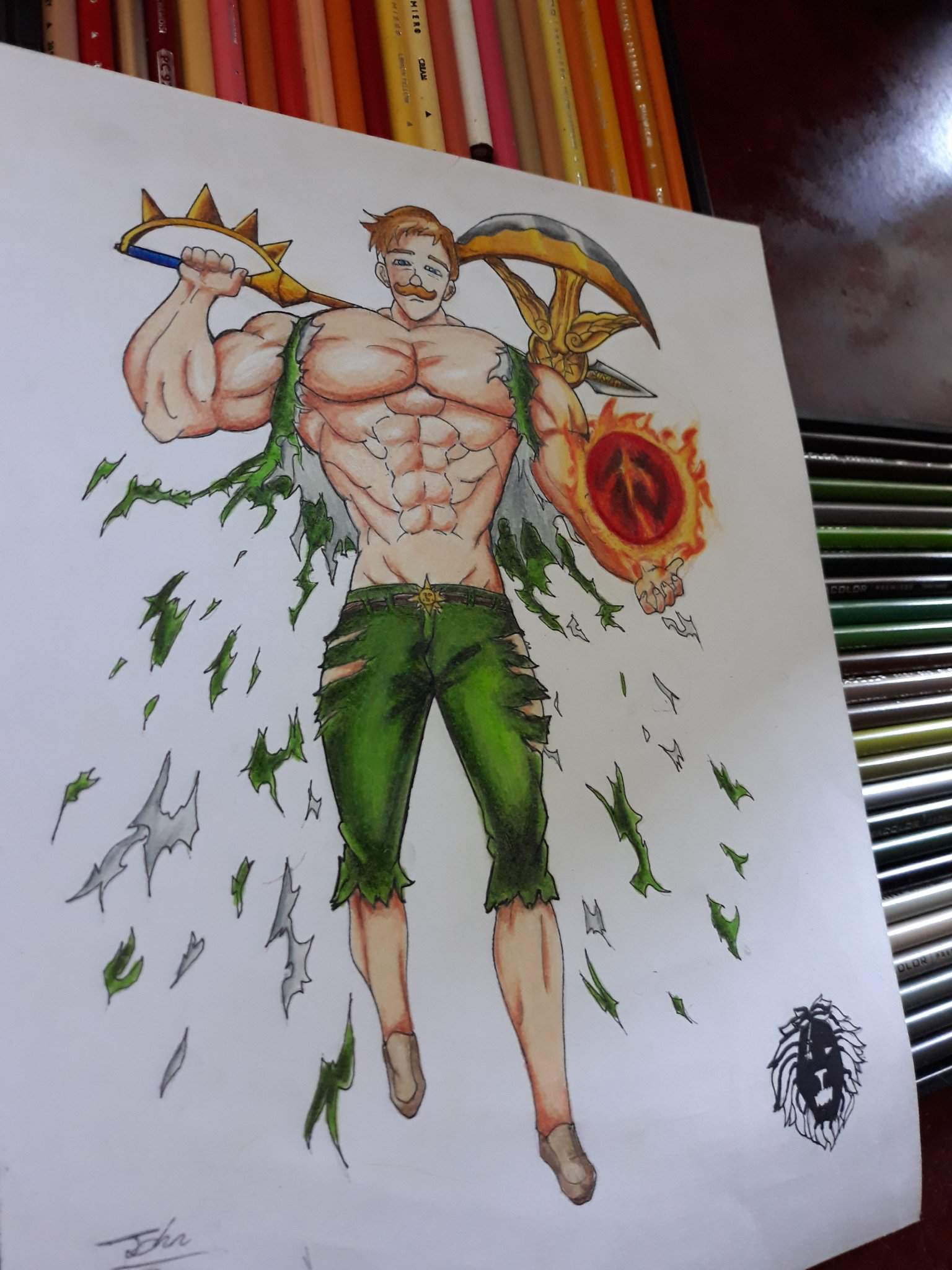 Pecado Del Orgullo Escanor Nanatsu No Taizai Arte Amino Amino