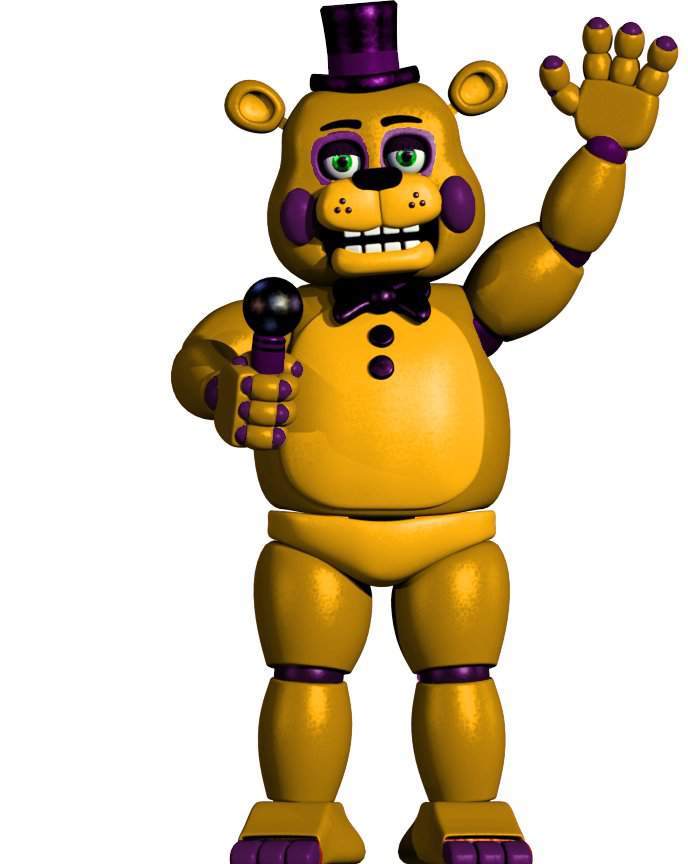 fnaf fredbear toy