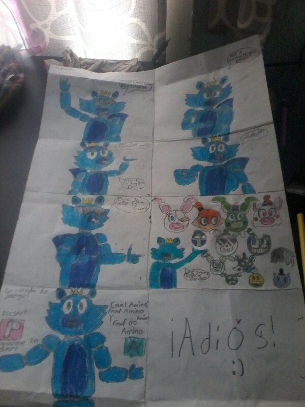 i-made-a-project-for-my-school-in-spanish-five-nights-at-freddy-s-amino