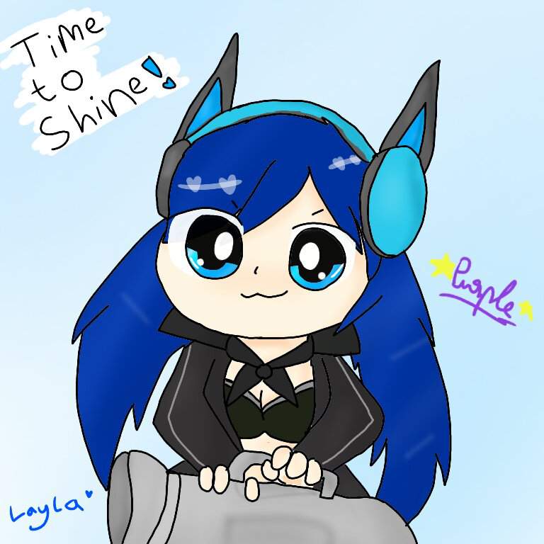 Time To Shine Layla Fanart Mobile Legends Amino Amino 8399