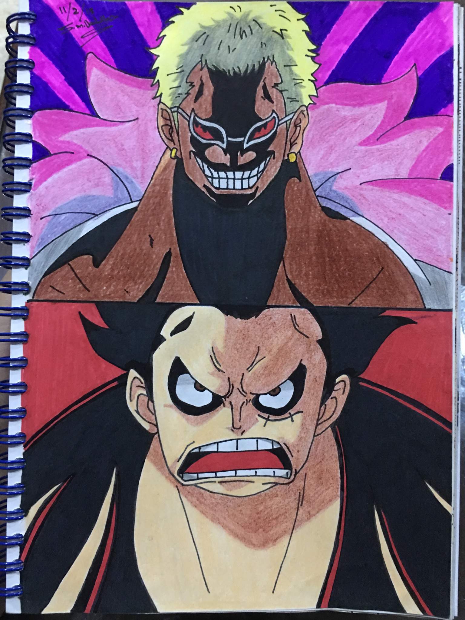 Luffy Gear 4th Vs Doflamingo One Piece Amino