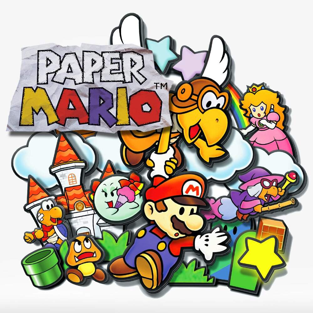 Paper Mario 64 Art Collab Paper Mario Amino