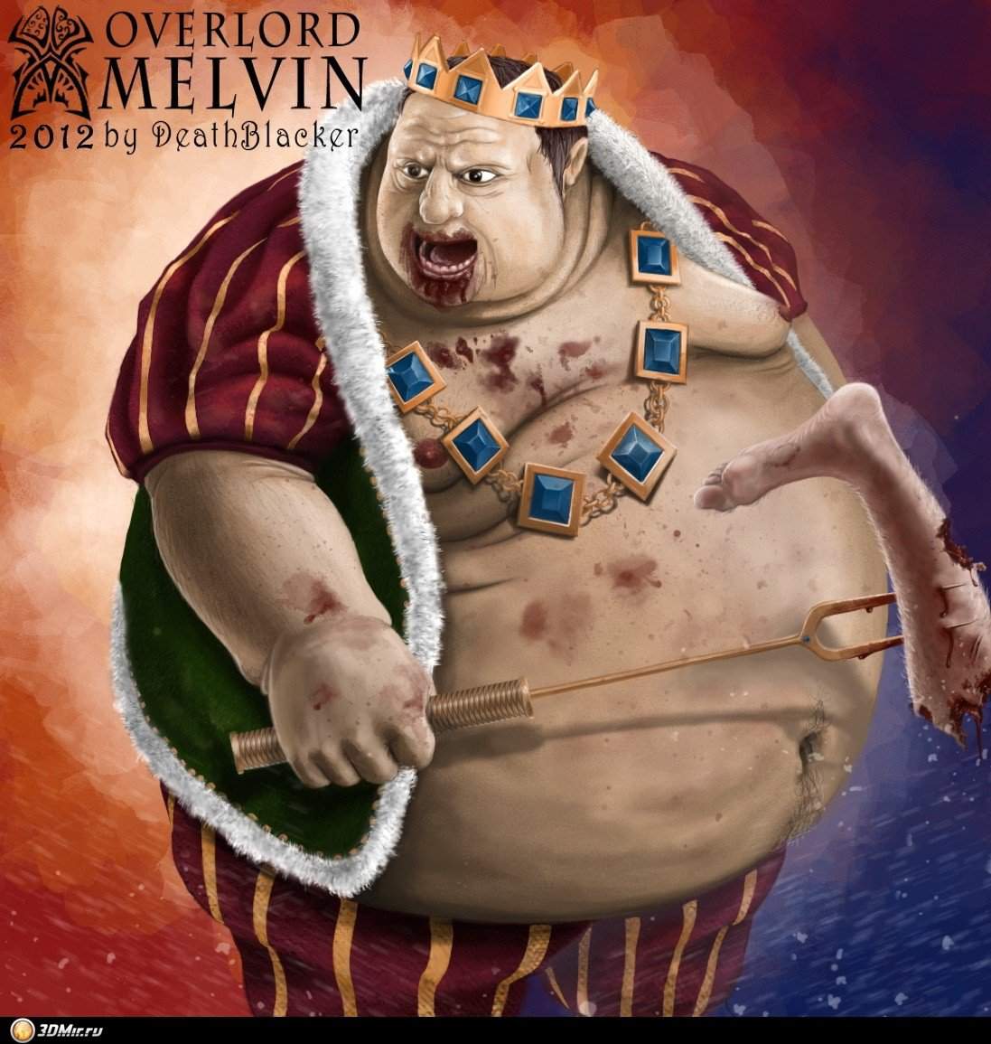 Мелвин толстопуз Overlord