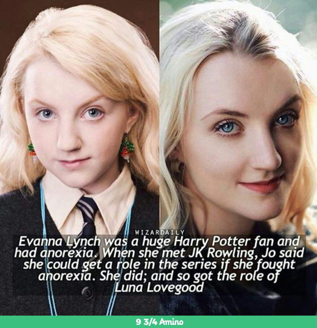 luna lovegood harry potter anorexia